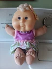 Cabbage Patch Kid Doll Play Along 2004 Short Blond Cornsilk Hair Baby Bean Butt
