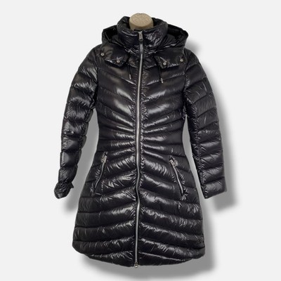 Mackage Women's Black Camea Lustrous Lightweight Down Coat Jacket Size S