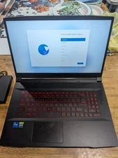 MSI Katana 15 GF76 15.6" i7-11800H 2.3GHz 16GB RAM 512GB SSD GeForce RTX 3050 Ti