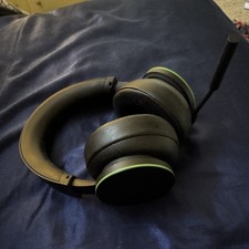 Microsoft Xbox Black Green Over-Ear Headband ...