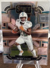 2023 Panini Select Devon Achane #63 RC Rookie Dolphins
