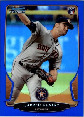 2013 Bowman Chrome Draft Blue Refractors #36 Jarred Cosart/99 - BB