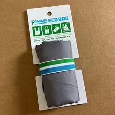 family mart Bag Gray Polyester Solid Shoulder Mens Japan Used