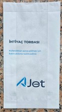 AJET AnadoluJet  Air Sickness Bag Kotzt&uuml;te Airlines Spuckt&uuml;te T&uuml;rkei  TOP