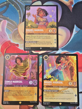 Disney Lorcana - Madrigal Lot Of 3 - 2 Legendary 1 Super Rare