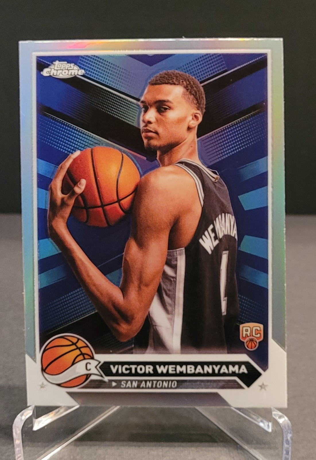 2023-24 Topps Chrome - Victor Wembanyama #1 Refractor (RC)