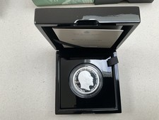 VERY RARE ROYAL MINT 2022 - BR MONARCHS EDWARD VII 2oz SILVER PROOF BOXD+LOW COA