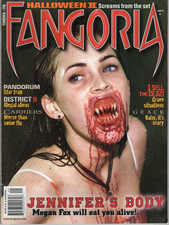 RARE September 2009 FANGORIA Horror Magazine No. 286 JENNIFER'S BODY Megan Fox