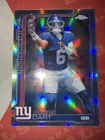 2025 NFL Topps Chrome Jaxson Dart Refractor #306 NY Giants RC