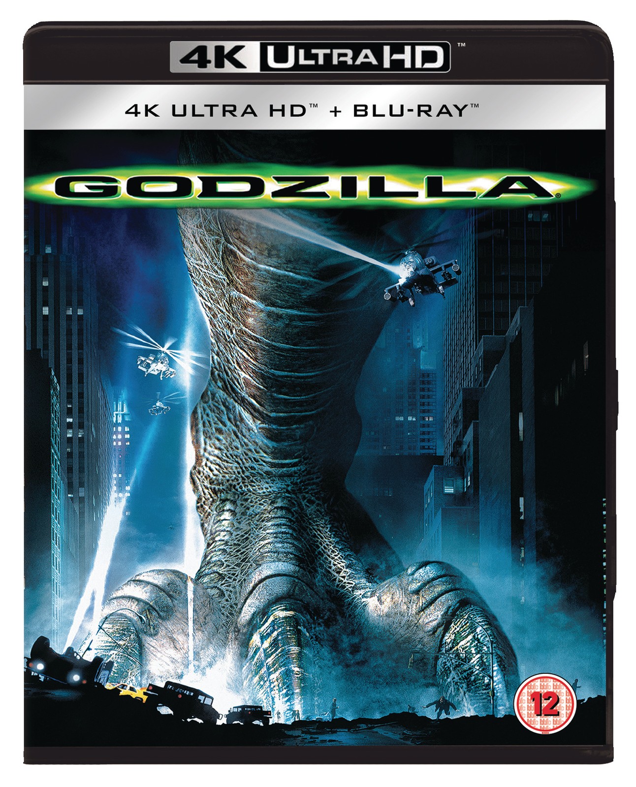 Godzilla 4K UHD Blu-ray with Harry Shearer Doug Savant Maria Pitillo Arabella Field