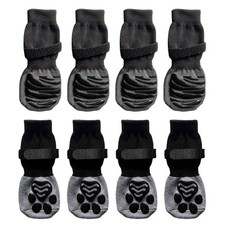 Dog Socks Dogs Feet Cover Paws Protectors with Paws Pattern for Outdoor
