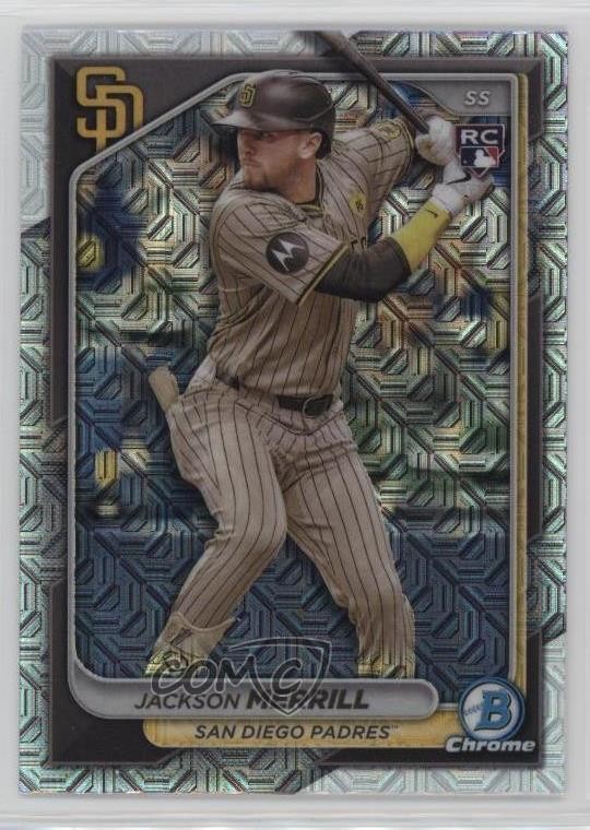 2024 Bowman Chrome Mega Box Mojo Refractor Jackson Merrill #27 1m73