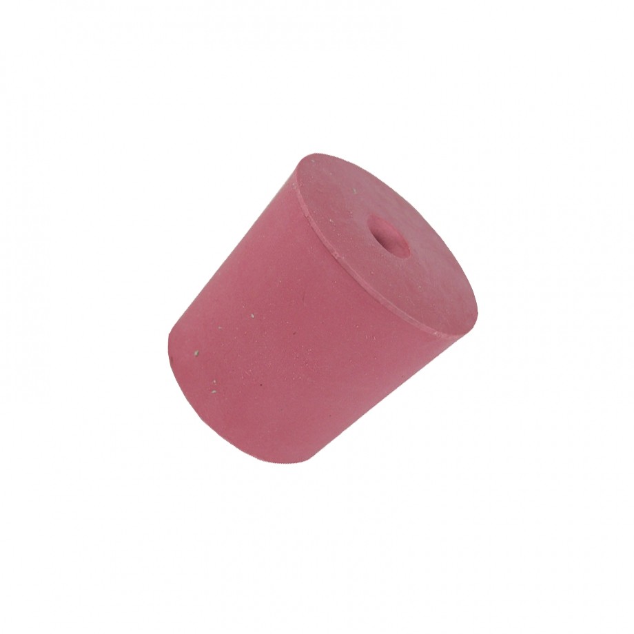 Single Rubber Tapered Airlock Bung With Hole To Fit Glass Wine Making Demijohns