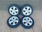 Alloy wheels Kia Ceed 06 12 tyres 205 55 16 5 Spoke 5x1143 52910 1H230 set of 4