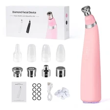 Diamond Microdermabrasion Machine, 3 Modes Blackhead Removal, Professional Port