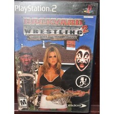 Backyard Wrestling 2 There Goes the Neighborhood Sony PlayStation 2 PS2 Game