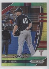 2020 Panini Prizm Draft Picks Green & Yellow Hyper Levi Thomas #PDP109 6z4