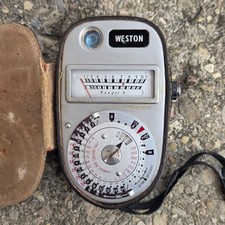 WESTON Ranger 9 Light Exposure Meter Mod Model 348 with Case Parts or Repair