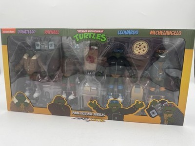 NECA TMNT Teenage Mutant Ninja Punk Disguise Turtles 7'' Action Figure 4-Pack New