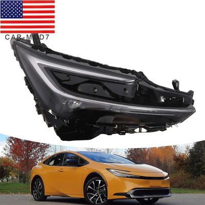 Full LED Headlight Assembly For 2023-2024 Toyota Prius Headlamp Passenger Side