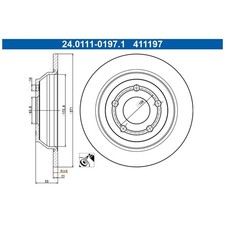 2x Bremsscheibe hinten für Ford Puma J2K | 26239769