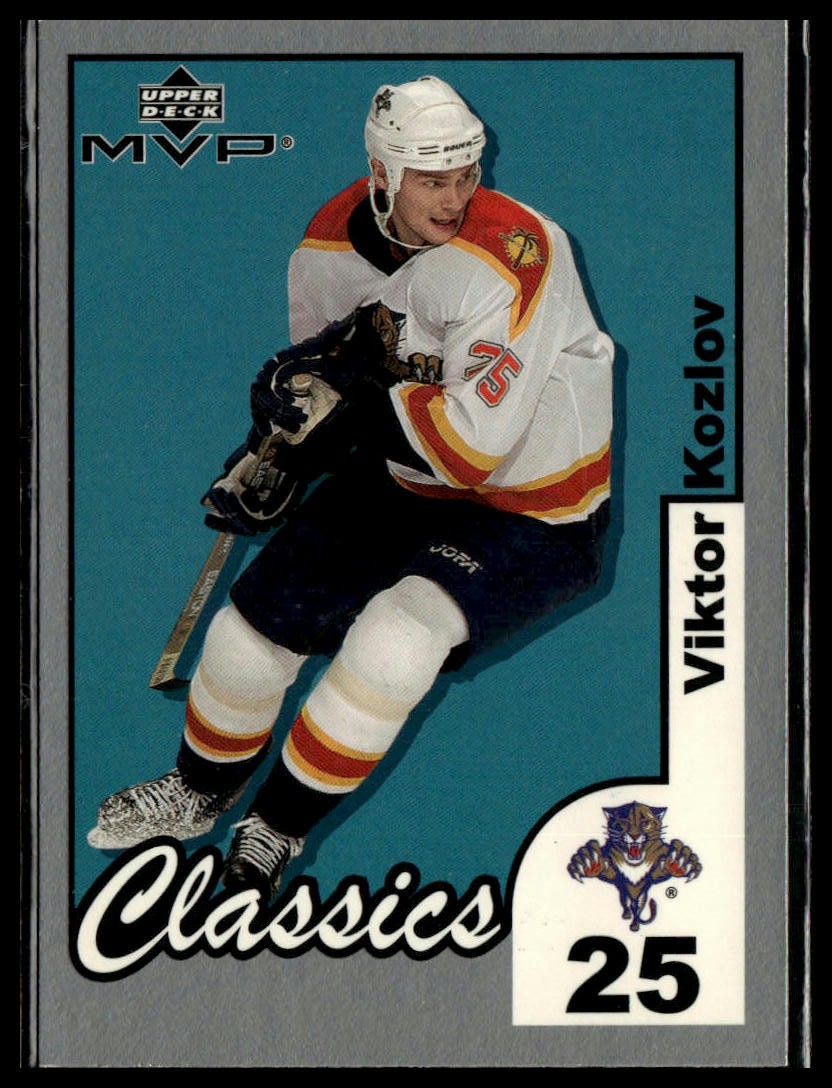 2002-03 Upper Deck MVP #79 Viktor Kozlov Florida Panthers