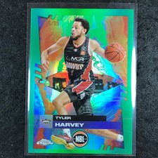 2024-25 Topps Chrome NBL TYLER HARVEY Base Green 59/99 #38