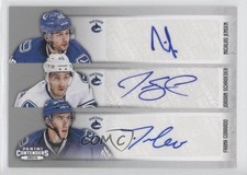 2013-14 Panini Playoff Contenders Sixes Frank Corrado Jordan Schroeder Auto 0q5
