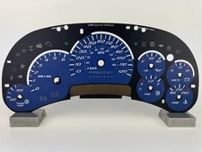 US Speedo Blue Silverado/Sierra Gauge Face for Clusters 06-07 Classic 2500 Gas