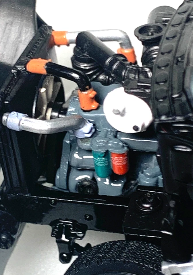 Franklin Mint Texaco Mack truck & Fuel tanker trailer scale 1:43 Inventory# 3524 - Image 3 of 4