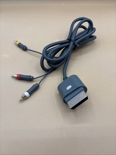 Genuine Microsoft Xbox 360 AV Cable  X810973-001 Tested  Working