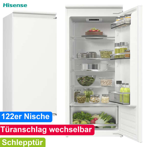 Hisense Einbau KüHlschrank Integrierbar 197 L Led EinbauküHlschrank 122Er Nische-image