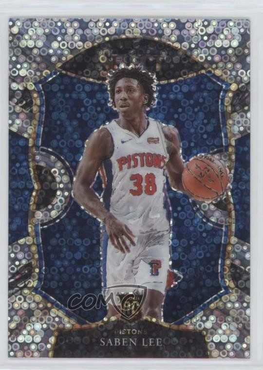 2020-21 Panini Select Concourse Disco Prizm Saben Lee #97 e6q