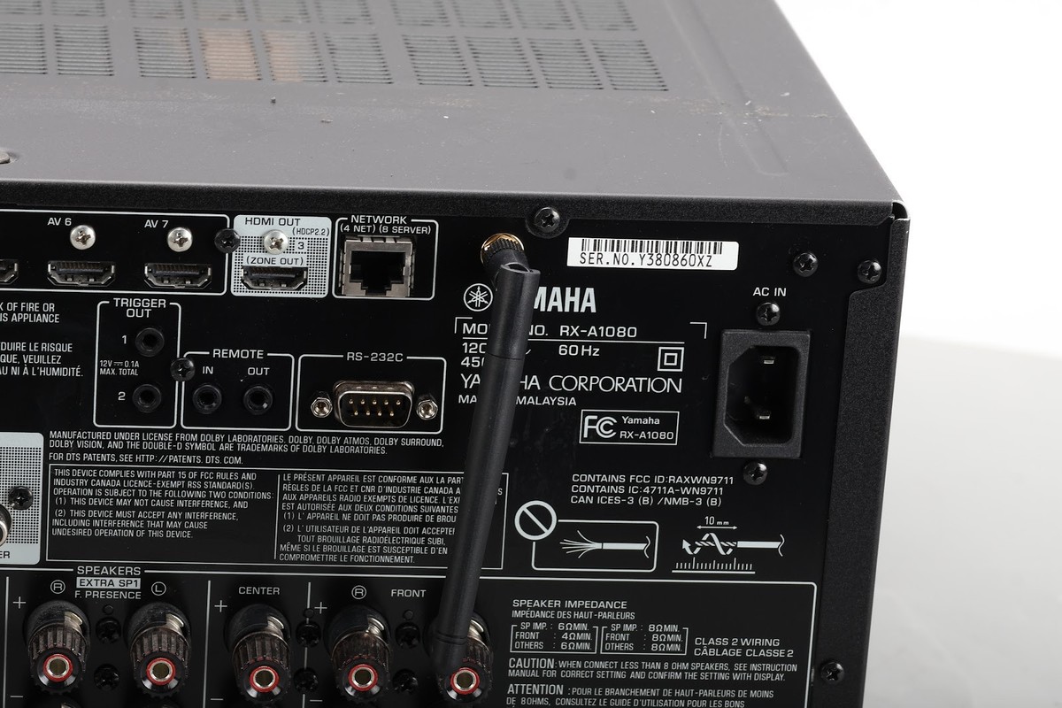 Yamaha AVENTAGE RX-A1080 7.2 Channel A/V Receiver for sale online