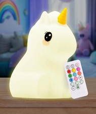 LumiPets  Unicorn - Children's Nursery Touch Night Light