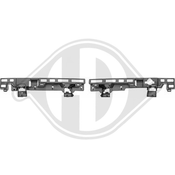 4570065 AufpralldäMpfer, StoßFäNger Hinten FüR Dacia Dokker GroßRaumlimousine (K-image