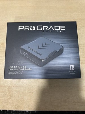 ProGrade Digital Reader CFexpress Type-A UHS-II SDXC Dual-Slot USB 3.2 Gen 2.0