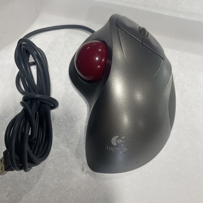 Logitech TrackMan Wheel Mouse USB Optical Trackball Mouse Silver T-BB18 Tested