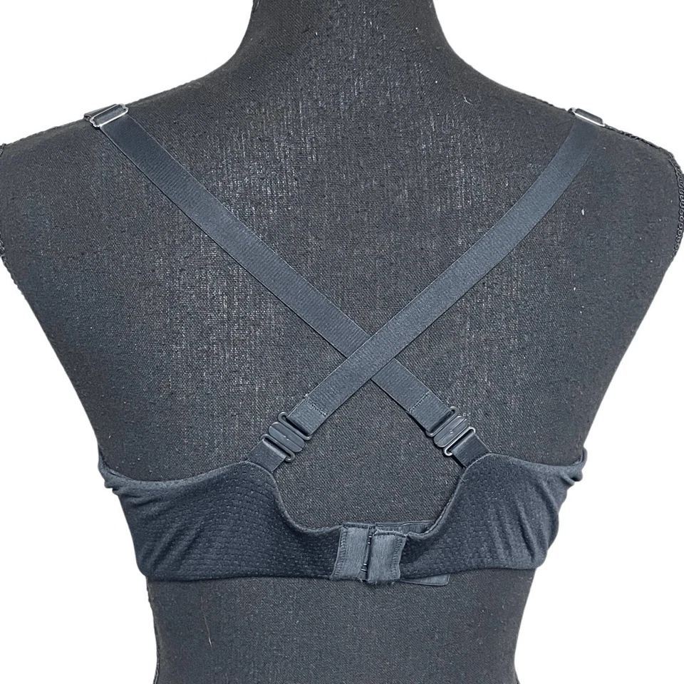 Sujetador Cami Convertible Transpirable Negro Fruit of the Loom Foto 4 de 4