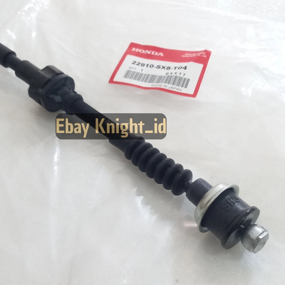 Fits For HONDA CRX CIVIC 88-91 CLUTCH CABLE CONTROL 22910-SX8-T04 Genuine Japan - Image 4 of 4