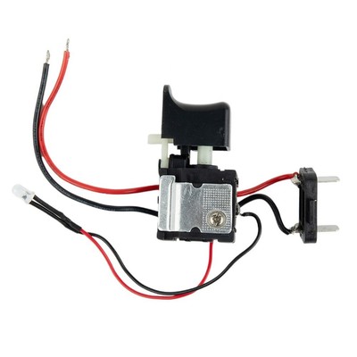 1pc 7.2V-24V Electric Drill Dustproof Speed Control Push Button Trigger Switch