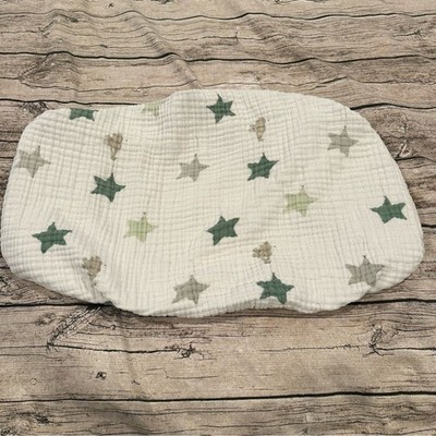Aden & Anais Quilted Muslin Changing Pad Cover With Unisex Elephants & Balloons
