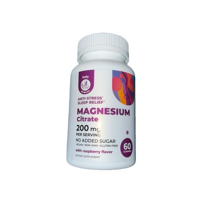 DR. MORITZ Magnesium Gummies Calm Magnesium Gummies Supplement (60 Ct)