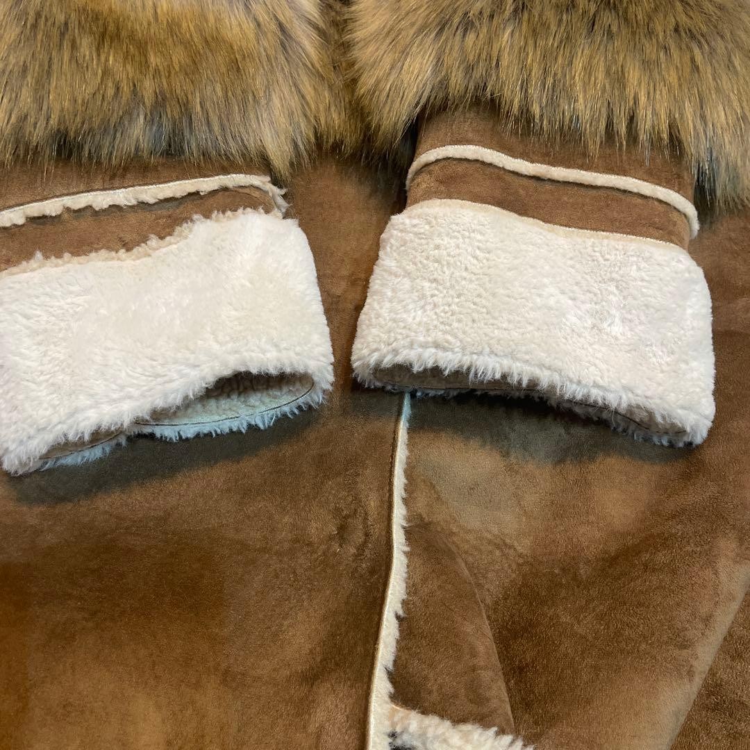 AMERI mouton coat long coat - image 3