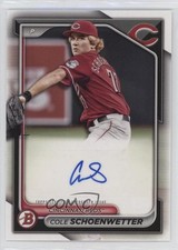 2024 Bowman Paper Prospect Retail Auto Cole Schoenwetter #PPRA-CS Auto 1bi3