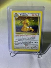 Dragonite 4/62 Fossil Holo Rare Pokemon Card Italian + Swirl LP