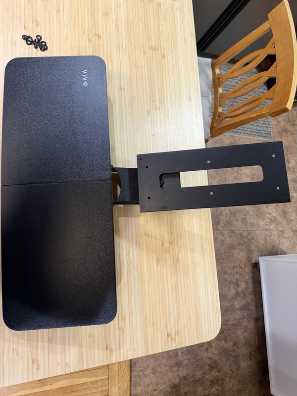 VIVO Adjustable Keyboard Tray Desk Mount TSCA Title VI Compliant 2023
