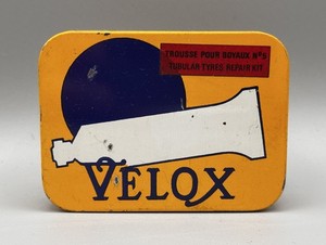 Velox Tubular Tire Repair Kit Vintage Road Bike Orange Patch - Used
