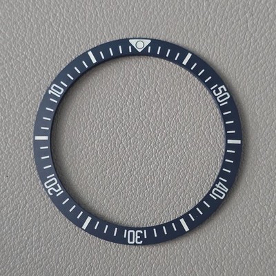 SEIKO Bezel Insert SKX007 / FXD Dark Blue Matte Ceramic Sloped C3