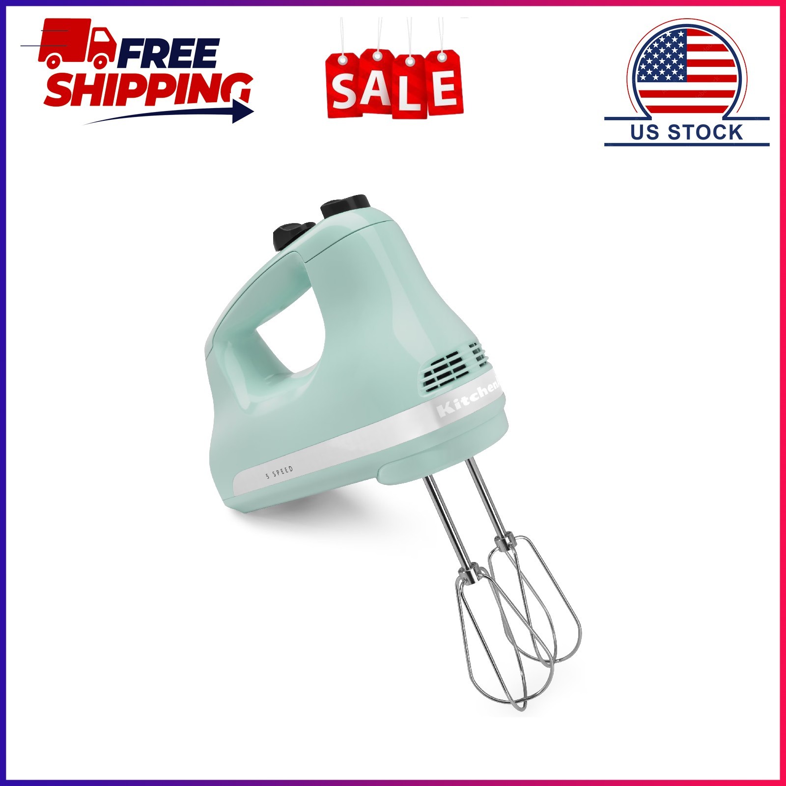 KitchenAid 5-Speed Ultra Power Hand Mixer - KHM512